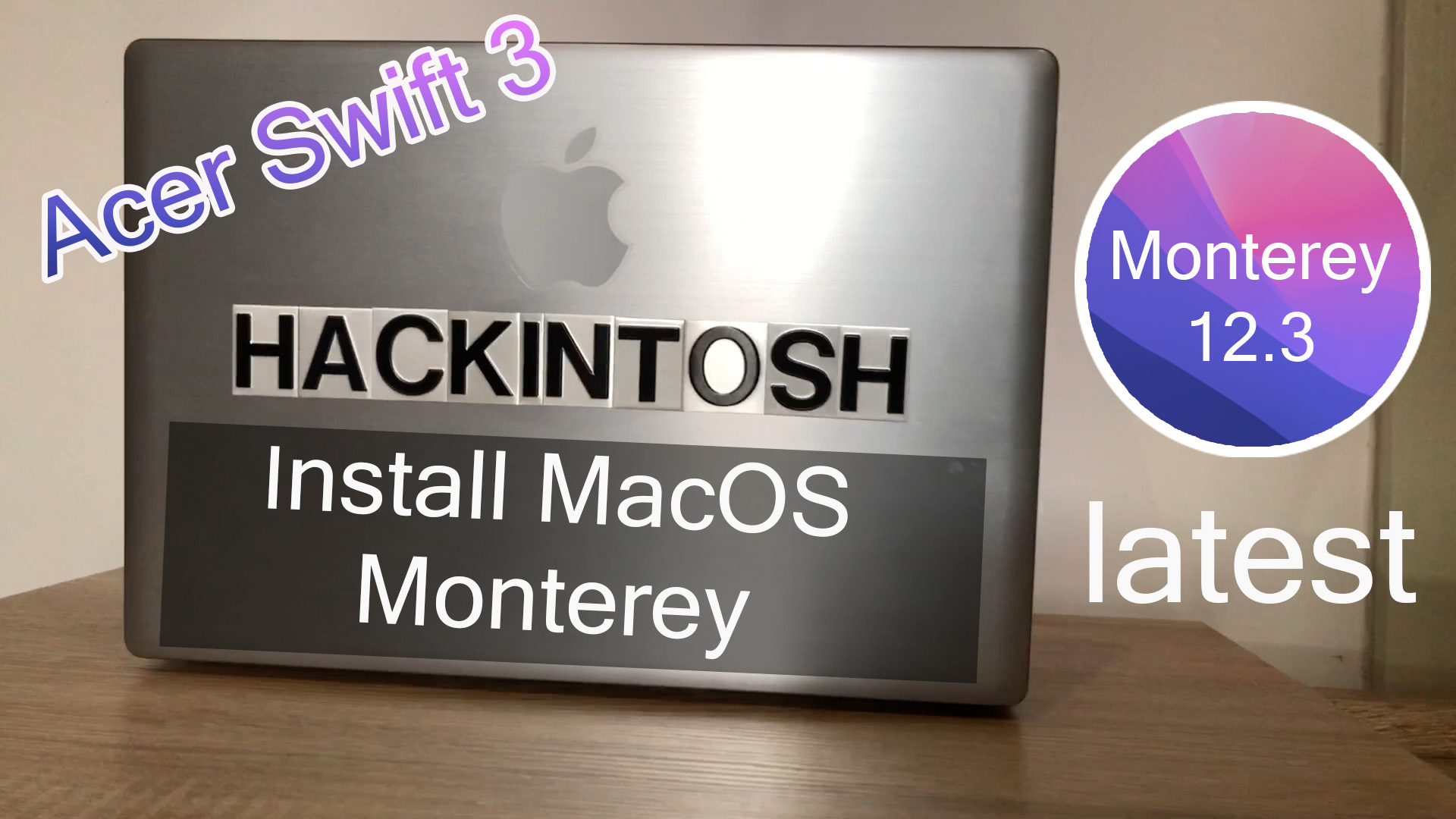 ขั้นตอนการติดตั้ง Monterey 12.3